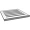 Ekena Millwork Vertical Surface Mount PVC Gable Vent: Functional, w/ 2"W x 1-1/2"P Brickmould Frame, 18"W x 18"H GVPVE18X1802SF - alternate 4